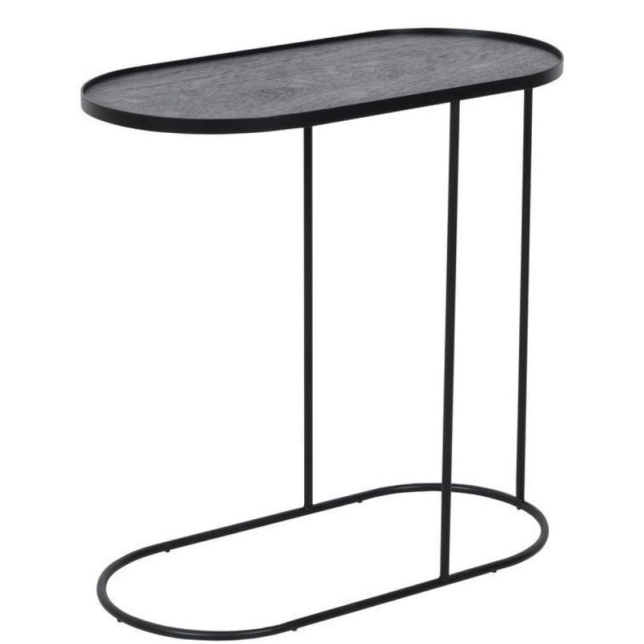 Ethnicraft Ethnicraft Oblong Tray Side Table Black Best