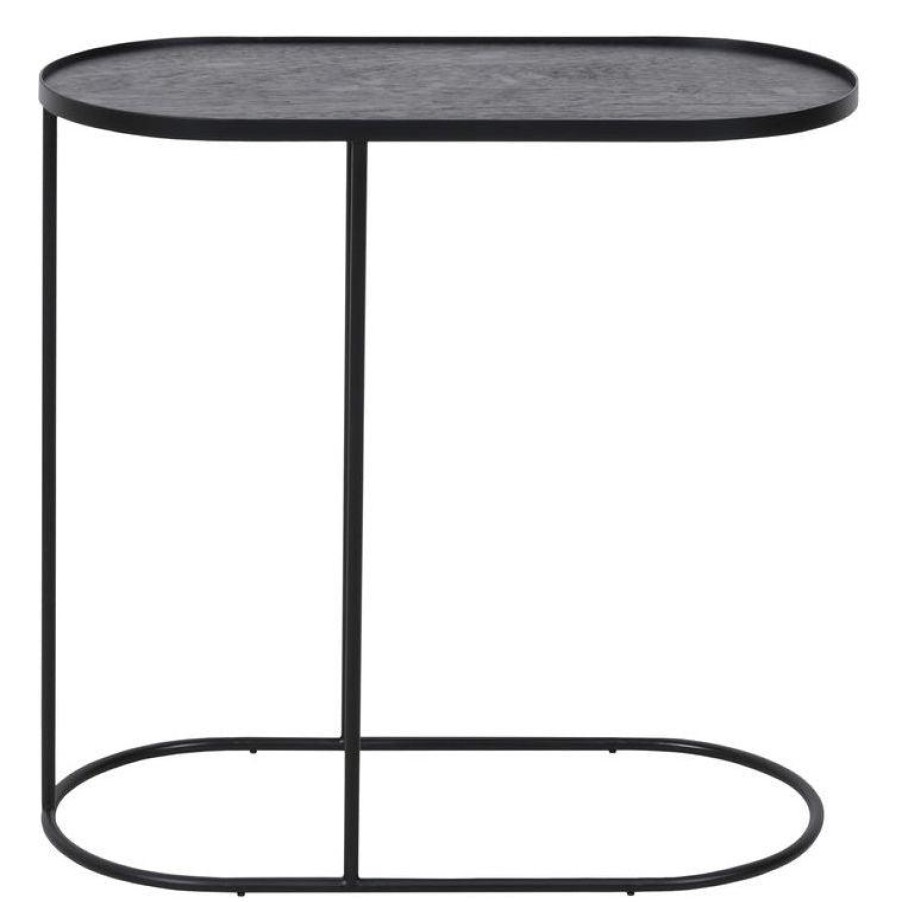 Ethnicraft Ethnicraft Oblong Tray Side Table Black Best