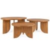 dBodhi Dbodhi Ace Coffee Table - Set Of 3 Teak New