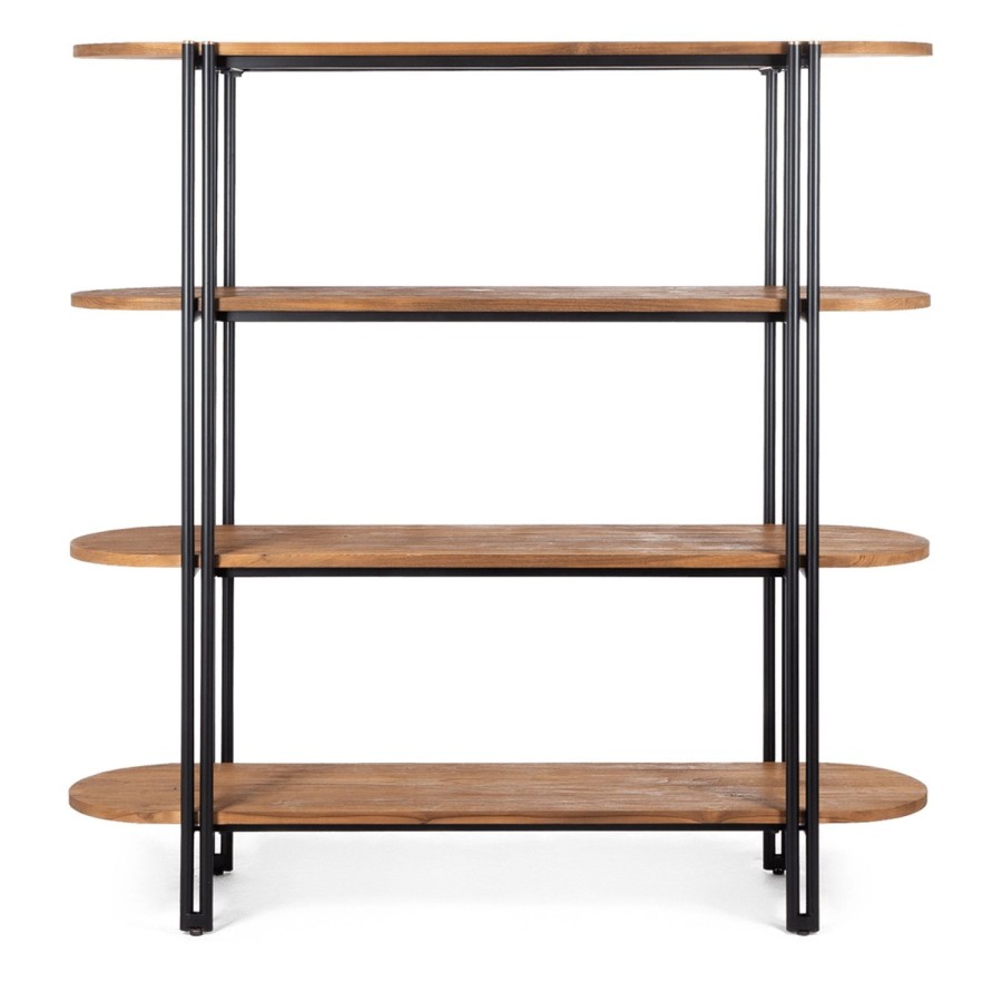 dBodhi Dbodhi Coco Open Bookrack - 4 Shelves Teak Wholesale