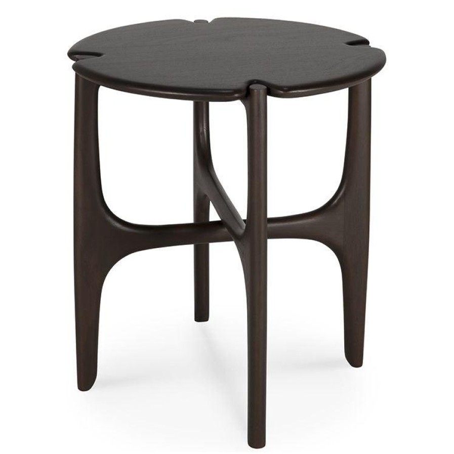 Ethnicraft Ethnicraft Mahogany Pi Side Table Dark Brown Clearance