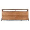 dBodhi Dbodhi Outline Dresser - 4 Drawers/1 Open Rack Teak Hot