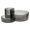 AYTM Concha Bowls - Set Of 3 Black Wholesale