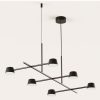 Aromas Nera 6Lt Pendant Light Black Best