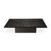 Ethnicraft Ancestors Tabwa Blok Coffee Table Black New