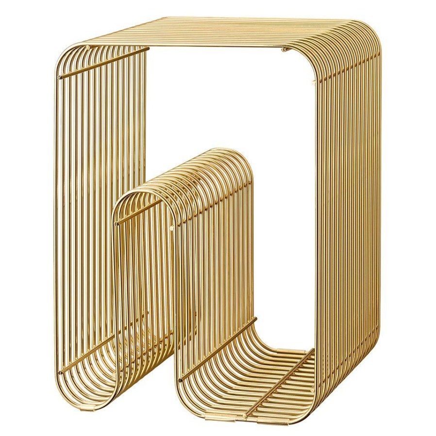 AYTM Curva Stool/Shelf Gold Best