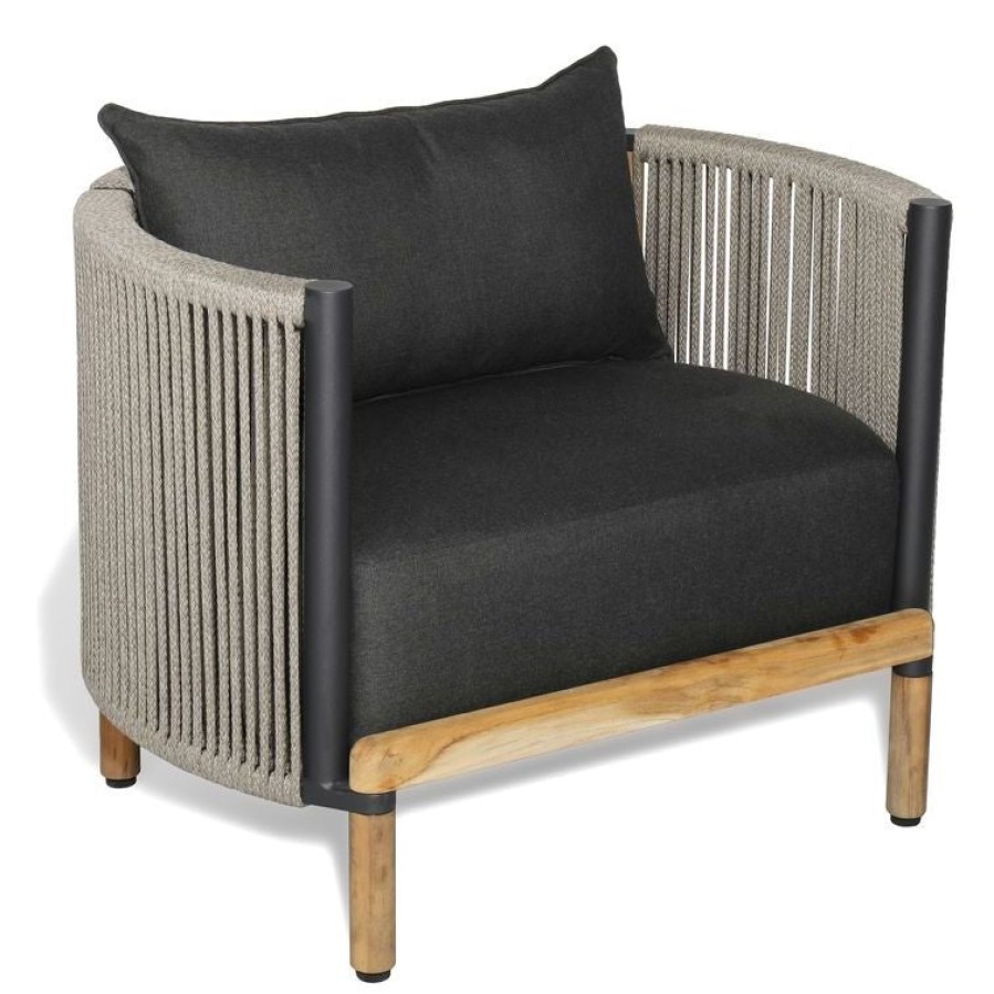 Mindo Mindo 107 Lounge Chair Dark Grey/Sooty Wholesale