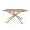 Ethnicraft Ethnicraft Oak Mikado Round Dining Table Natural Oak Wholesale