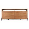 dBodhi Dbodhi Outline Dresser - 4 Drawers/1 Open Rack Teak New