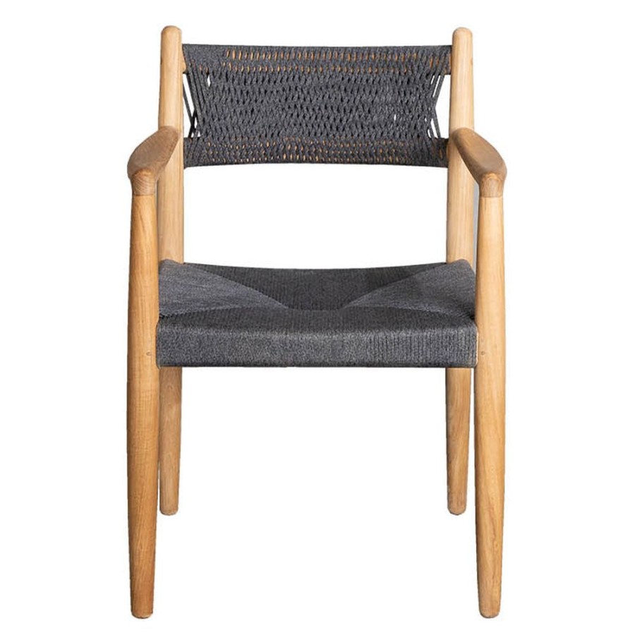 Caneline Royal Armchair Teak/Grey Online