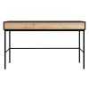 Ethnicraft Ethnicraft Oak Blackbird Desk - 2 Drawers Natural Oak New