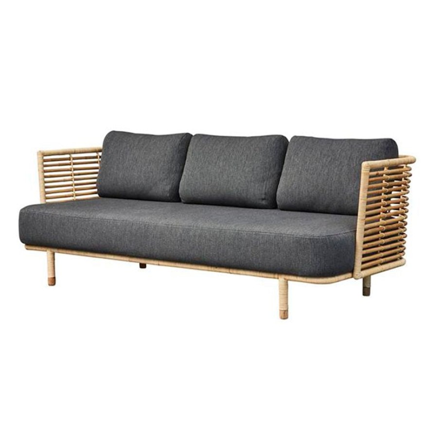 Caneline Sense 3 Seater Sofa - Indoor Online