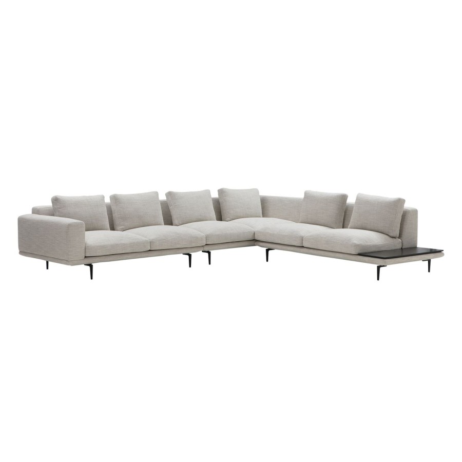 Wendelbo Surface V2 L Shape Sofa Light Grey-Julie Col 04 Best