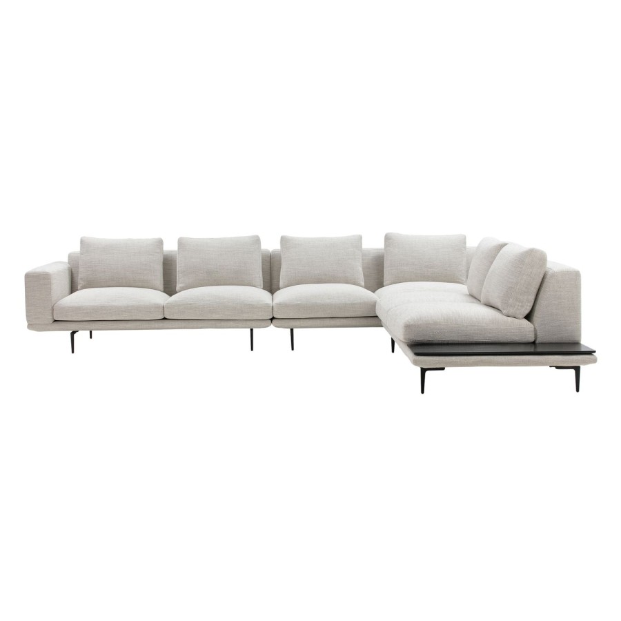 Wendelbo Surface V2 L Shape Sofa Light Grey-Julie Col 04 Best