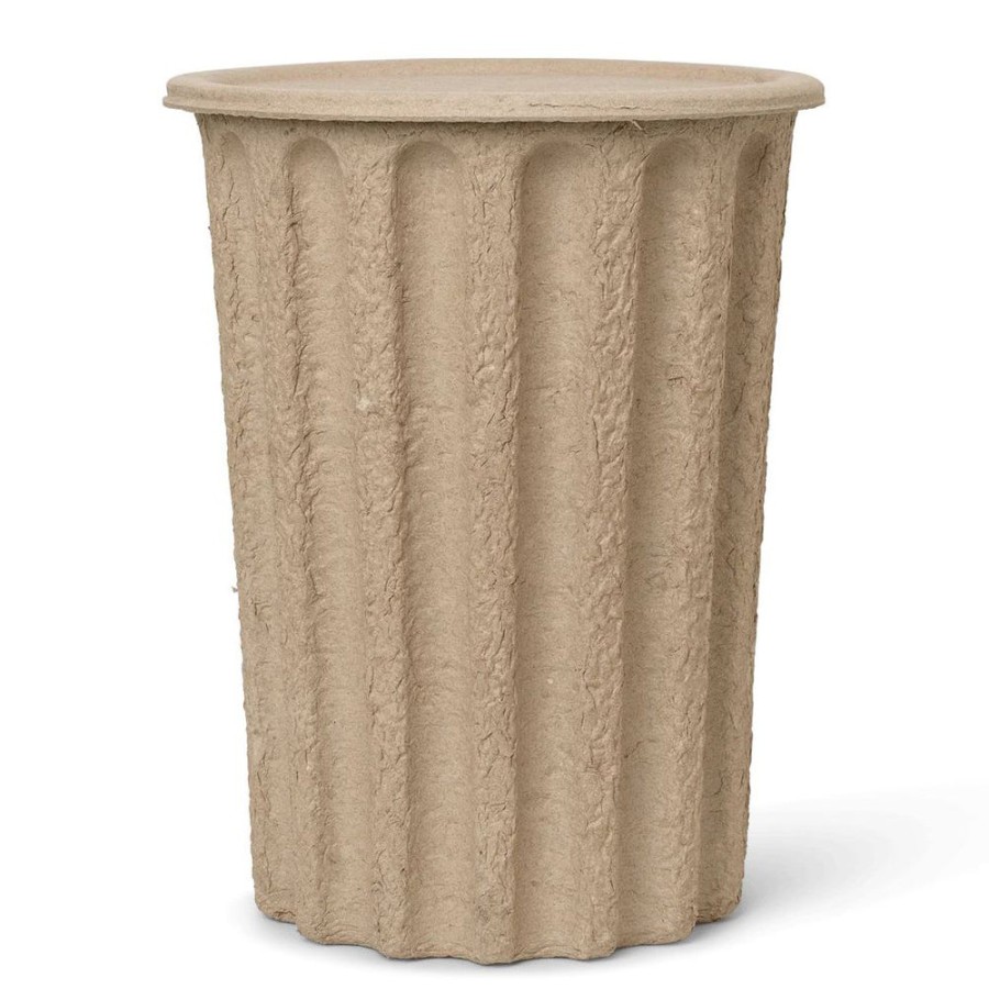 Ferm Living Paper Pulp Paper Bin Brown Clearance