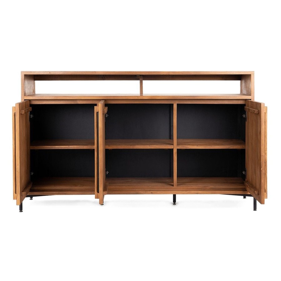 dBodhi Dbodhi Outline Dresser - 3 Doors/1 Open Rack Teak Wholesale