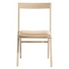 United Strangers Tahi Dining Chair White Ash/Sahara Tan Leather New