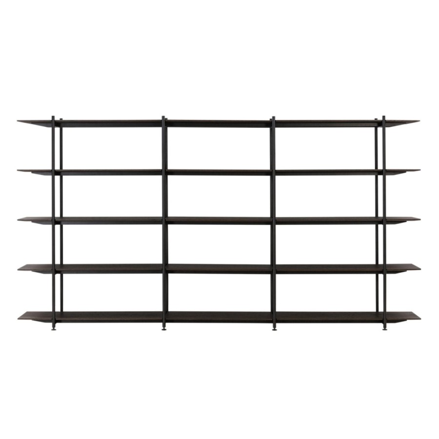 Wendelbo Formal Shelving Configuration 12 Dark Brown Hot