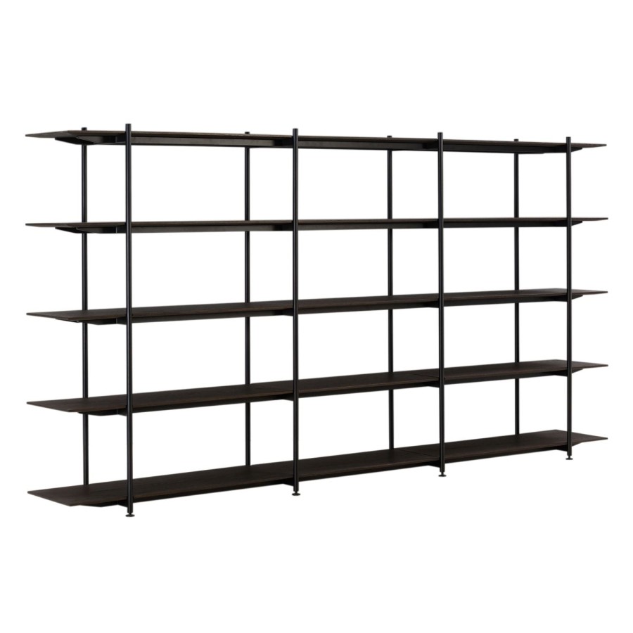 Wendelbo Formal Shelving Configuration 12 Dark Brown Hot