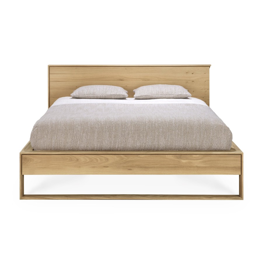 Ethnicraft Ethnicraft Oak Nordic Ii Queen Bed Natural Oak Wholesale