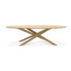 Ethnicraft Ethnicraft Oak Mikado Oval Dining Table Natural Oak Wholesale