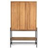 dBodhi Dbodhi Outline Cabinet - 3 Doors/1 Open Rack Teak Hot