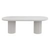 Trit House Chantel Dining Table White Concrete Hot