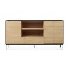 Ethnicraft Ethnicraft Oak Blackbird Sideboard - 3 Doors/2 Drawers Natural Oak Wholesale