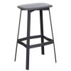 Jotter Goods Carbon Bar Stool Raw Dark Grey Wholesale