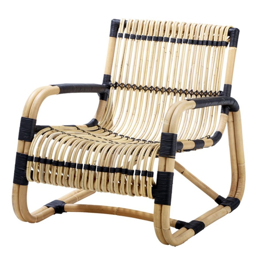 Caneline Curve Lounge Chair - Indoor Online