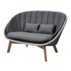 Caneline Peacock 2 Seater Sofa - Weave Online