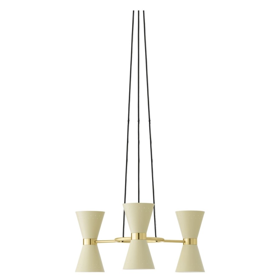 Audo Copenhagen Collector 3Lt Chandelier Creme Wholesale