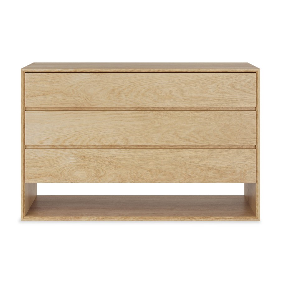 Ethnicraft Ethnicraft Oak Nordic Chest Of 3 Drawers Natural Oak Best