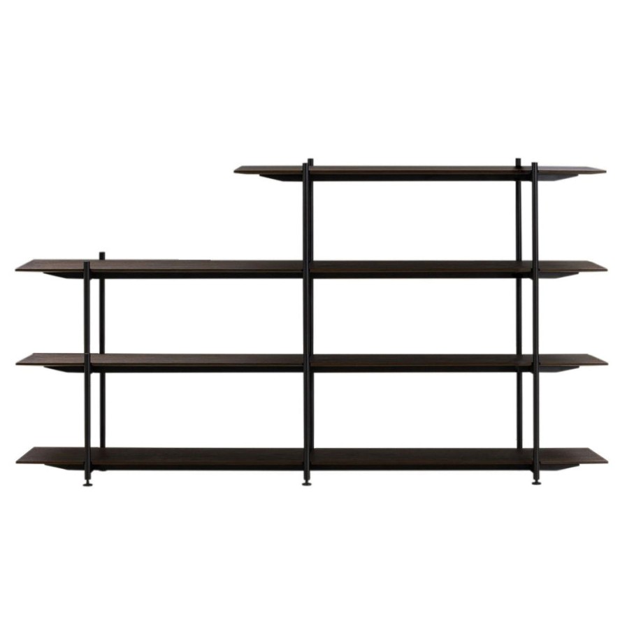 Wendelbo Formal Shelving Configuration 16 Dark Brown Online