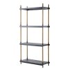 Caneline Frame Shelving System - 4 Shelves Hot