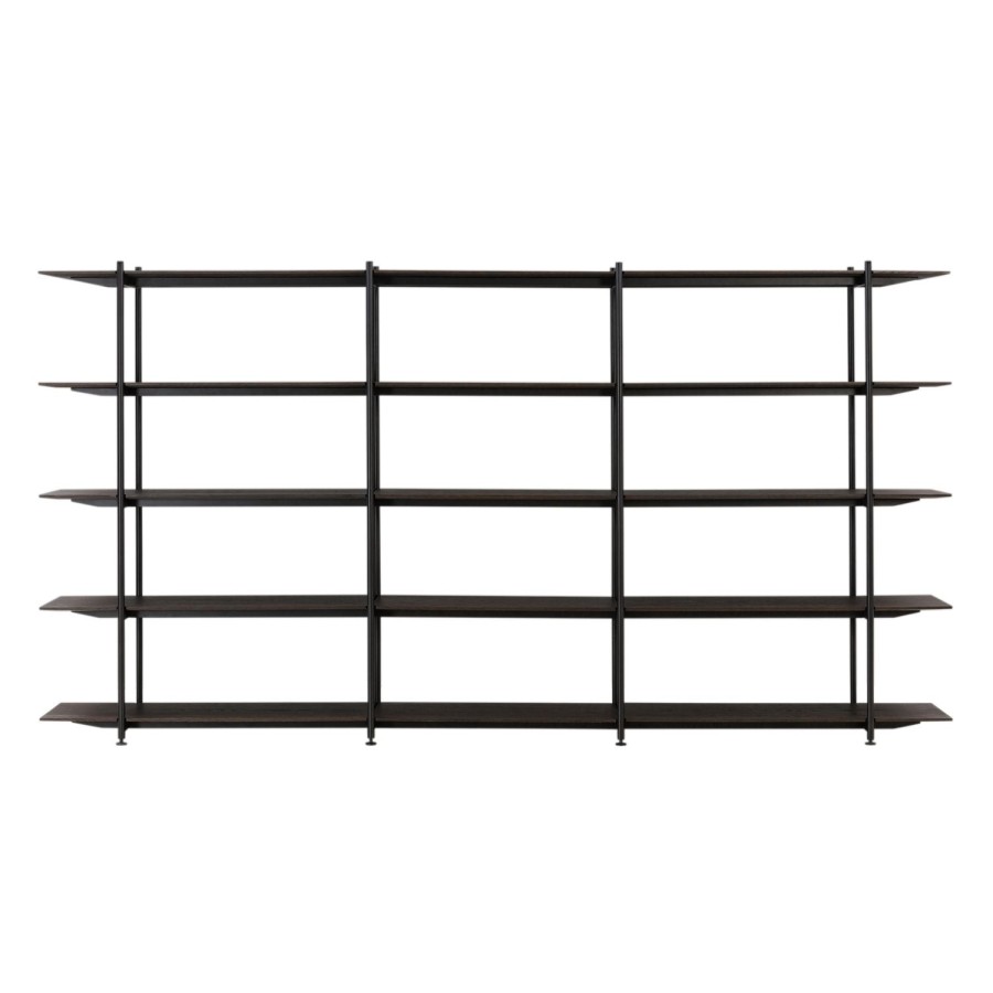 Wendelbo Formal Shelving Configuration 12 Dark Brown Online