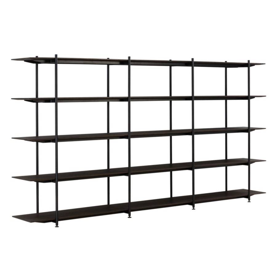 Wendelbo Formal Shelving Configuration 12 Dark Brown Online