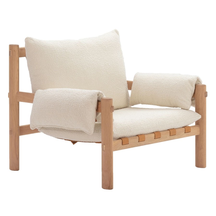 Trit House Nolan Lounge Chair White Wholesale