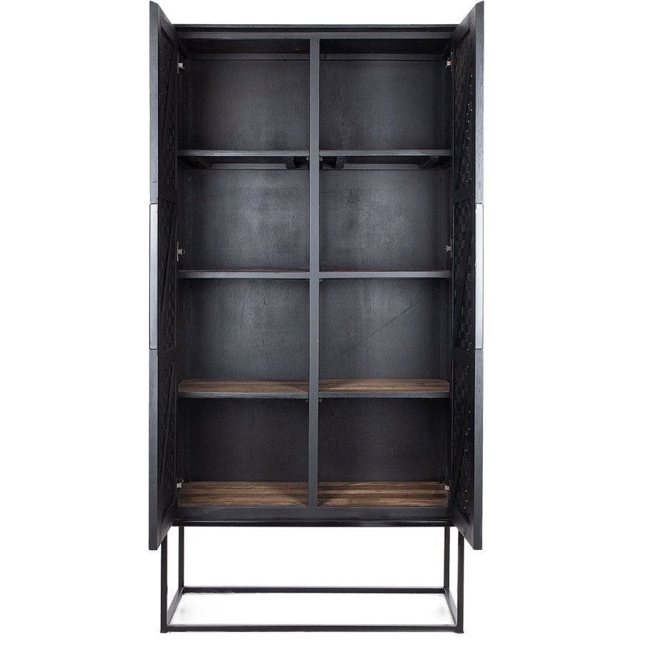 dBodhi Dbodhi Karma Tall Cabinet - 2 Doors Charcoal Clearance