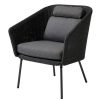 Caneline Mega Dining Chair Dark Grey Wholesale