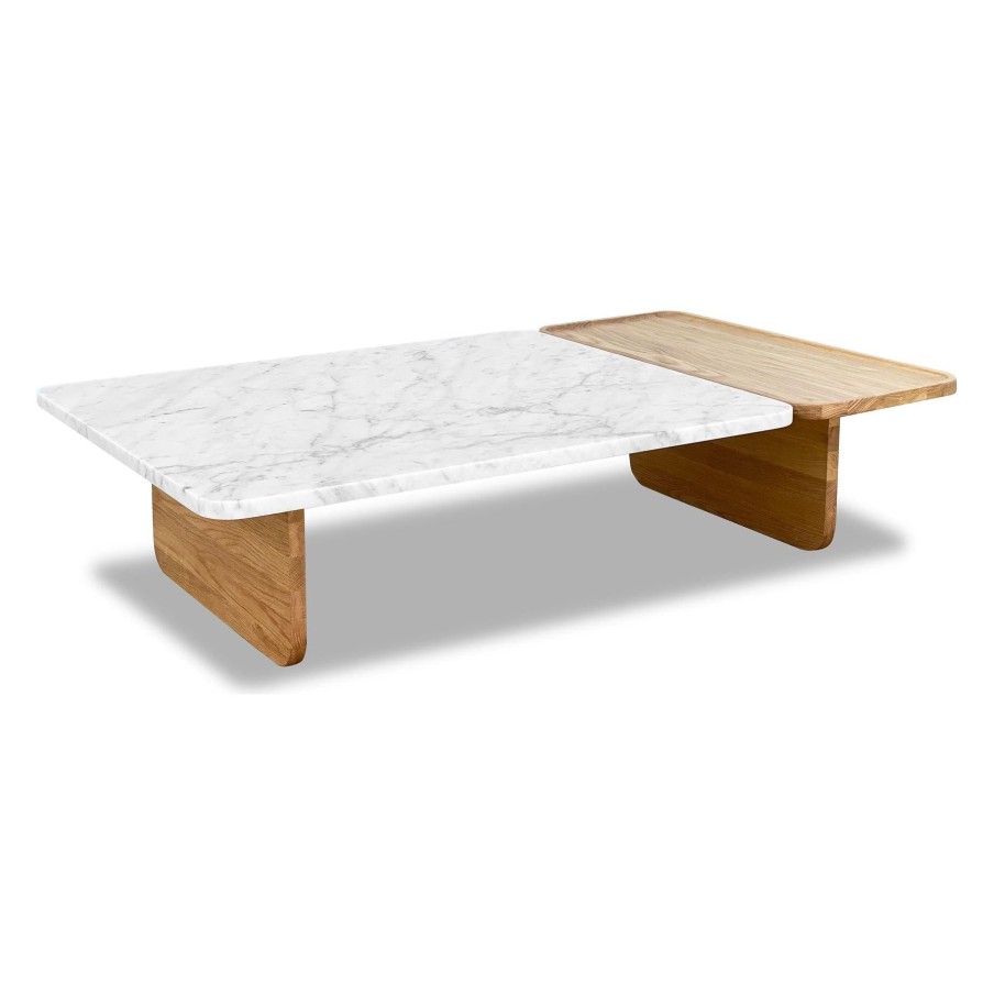 Natadora Duo Large Marble Coffee Table Best