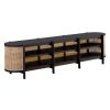 Cane Collection Cane Tv Cabinet Black New