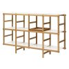 Design House Stockholm Frame Shelf - Medium Oak/White New