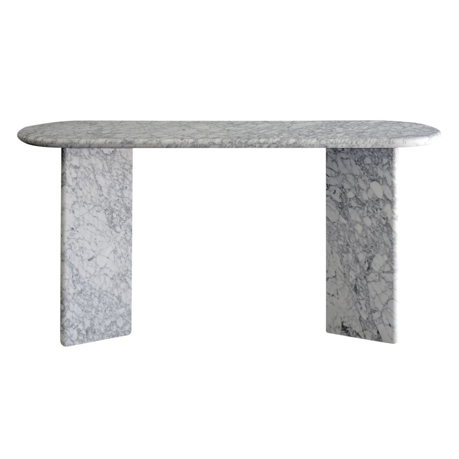 Trit House Lindy Console Carrara Marble Online