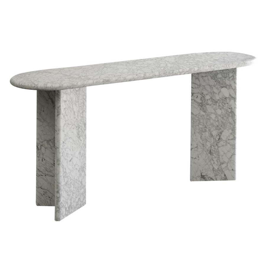 Trit House Lindy Console Carrara Marble Online