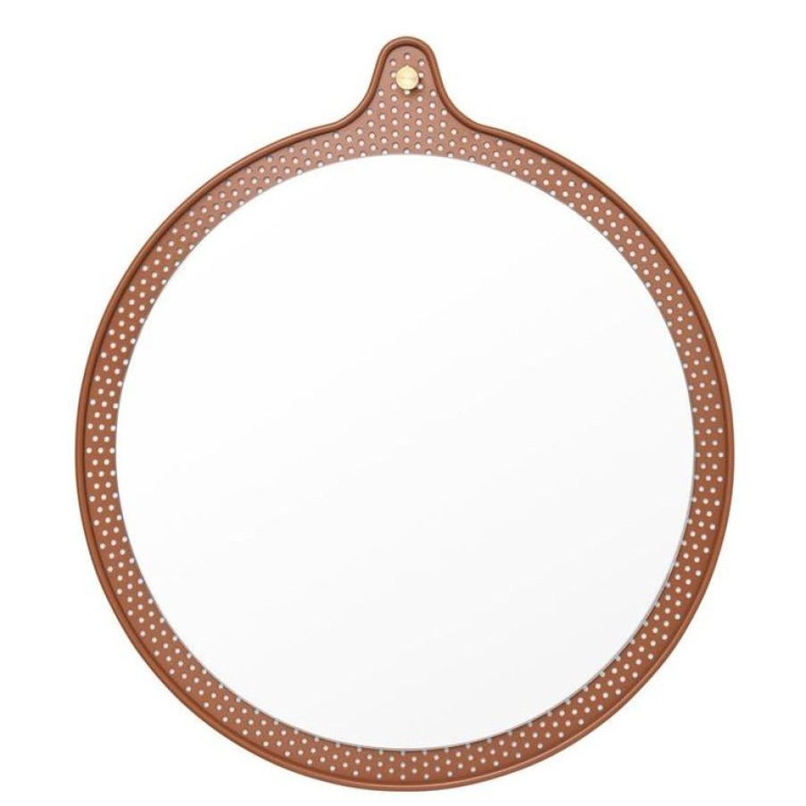 Normann Copenhagen Ticket Mirror Caramel Online