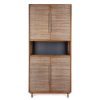 dBodhi Dbodhi Grace Cabinet - 4 Doors/1 Open Rack Teak Hot