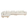 TOLV Islet V2 L Shape Sofa Gesso-West Lake 15 Clearance