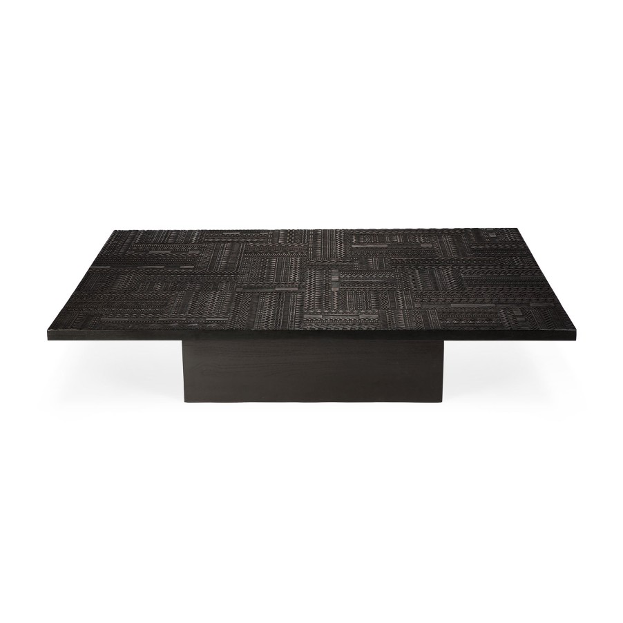 Ethnicraft Ancestors Tabwa Blok Coffee Table Black Online