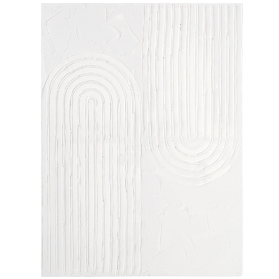 Trit House Linear Wall Art White Best